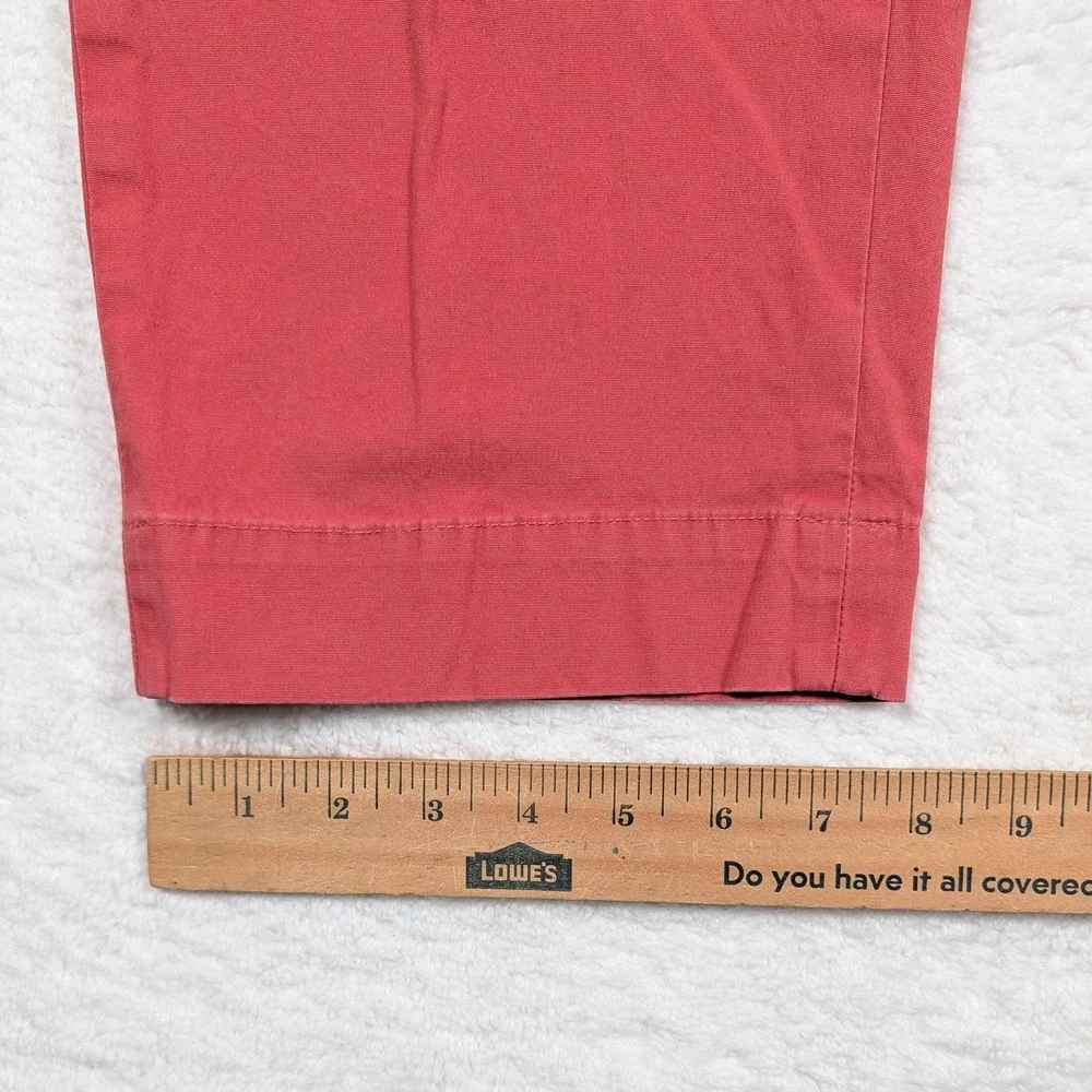Brooks‎ Brothers Pants Mens 38x30 Red Supima Cotton Stretch Chino Casual - Picture 8 of 11